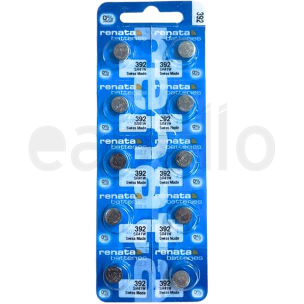 Renata 392 Silver Oxide Watch Battery - 1.55v 