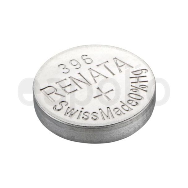 Renata 396 Silver Oxide Watch Battery - 1.55v