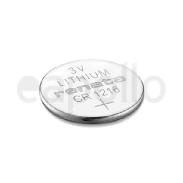 Renata CR1216 Lithium Coin Cell Battery - 3V