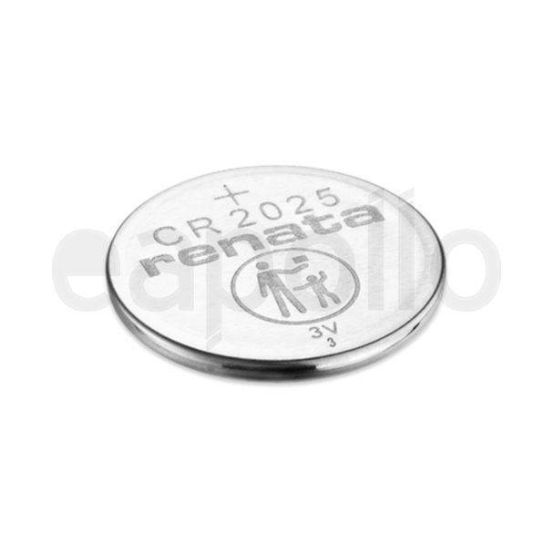 Renata CR2025 Lithium Coin Cell Battery - 3V