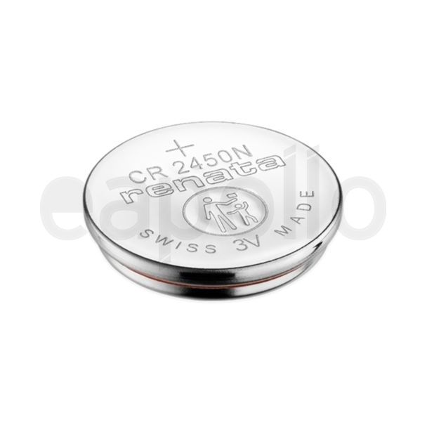 Renata CR2450N Lithium Coin Cell Battery - 3V 