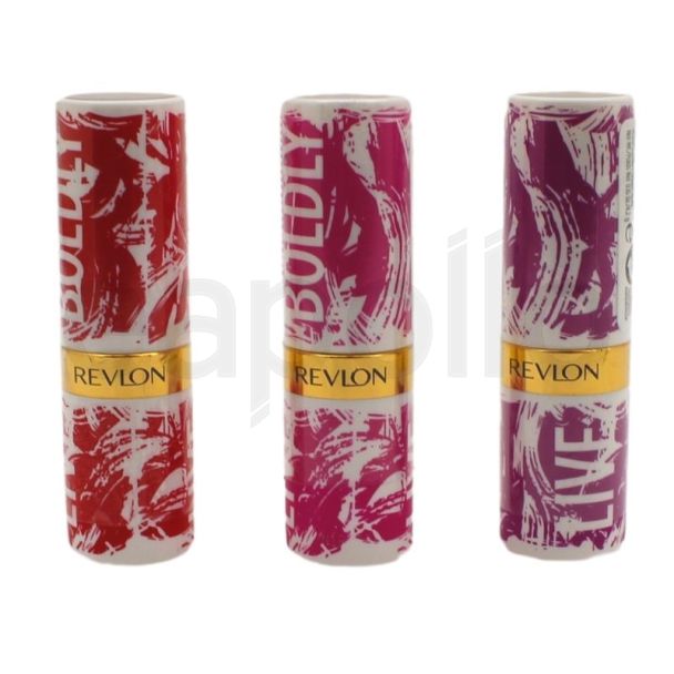 Revlon Live Boldly Super Lustrous Lipstick- Assorted Shades 