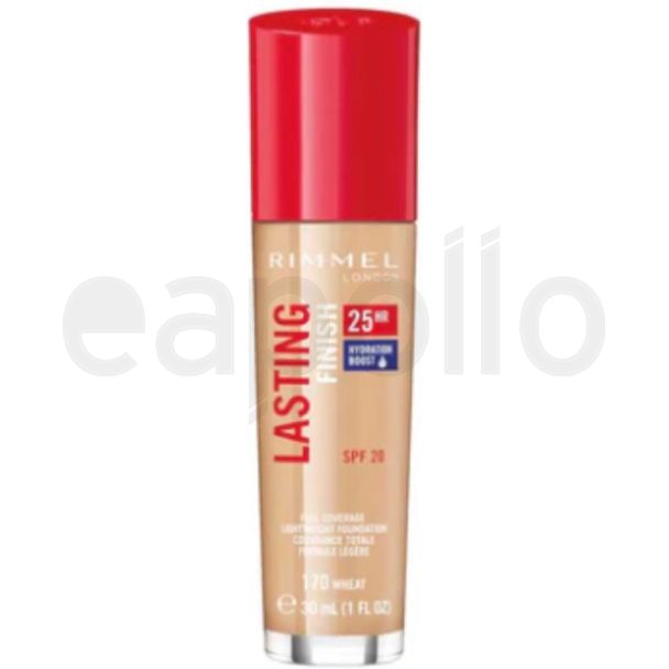 Rimmel Lasting Finish 25Hr Foundation - 170 Wheat
