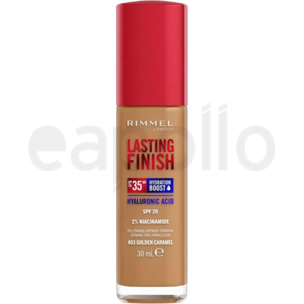 Rimmel Lasting Finish 35Hr Foundation - 403 Golden Caramel (30ml)