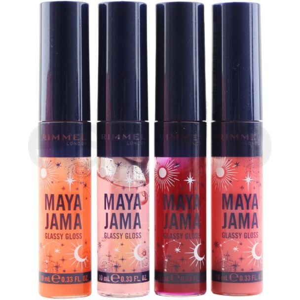 Rimmel Maya Jama Glassy Gloss Lipgloss - Assorted