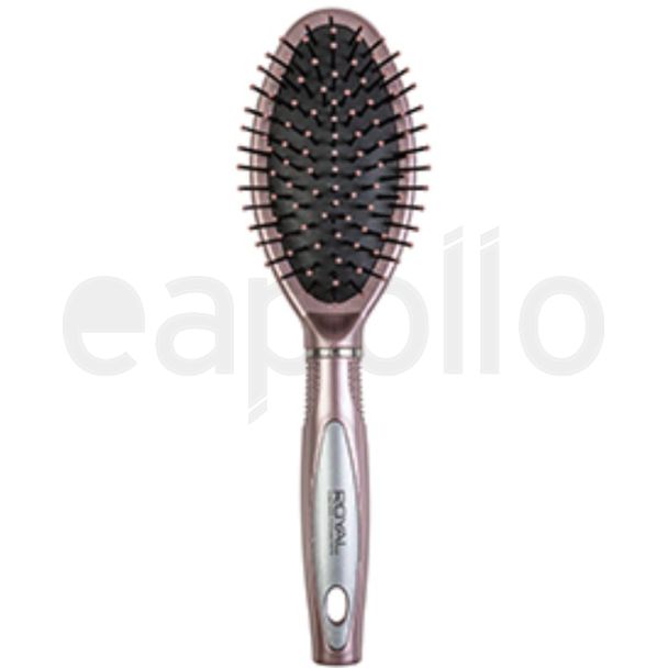 Royal Cosmetics Cushion Hair Brush - Rose Gold (24cm)