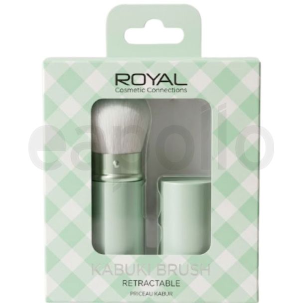 Royal Cosmetics Retractable Kabuki Make-Up Brush (Sage Green)