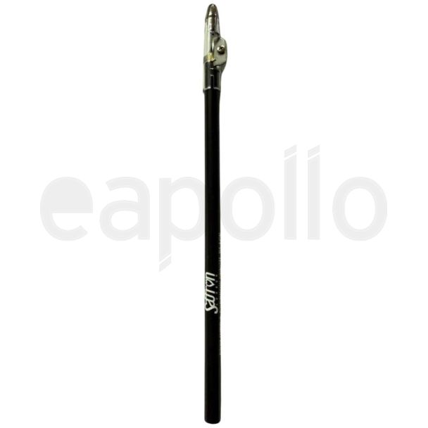 Saffron Eyeliner & Eyebrow Pencil With Sharpener - Black