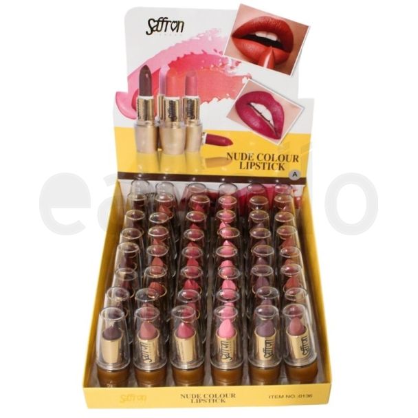 Wholesale Saffron Lipsticks - Nude (Tray A)