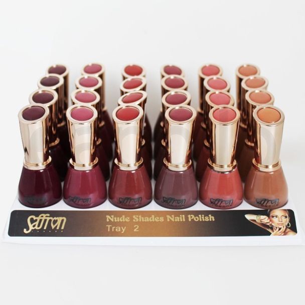 Saffron Nude Shades Nail Polish - Tray 2
