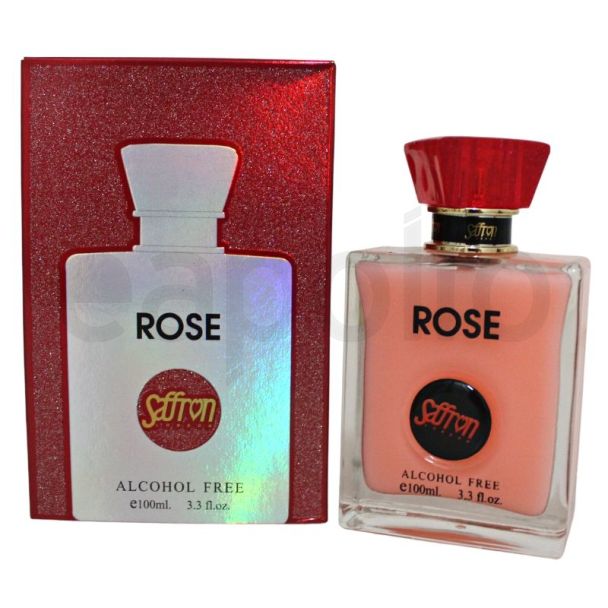 Saffron Unisex ALCOHOL FREE Perfume - Rose(100ml)