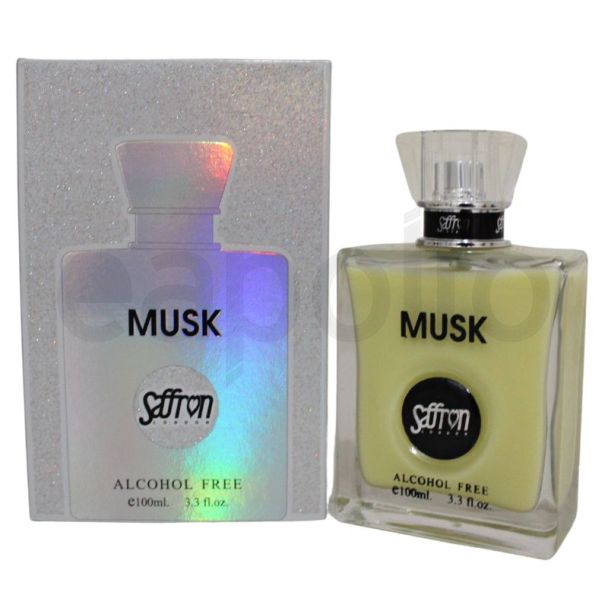 Saffron Unisex ALCOHOL FREE Perfume - Musk(100ml)