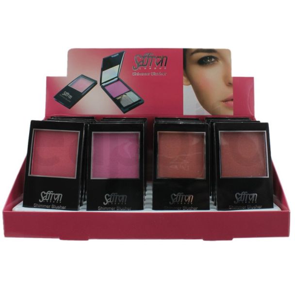 Wholesale Saffron Shimmer Blusher - Assorted Shades