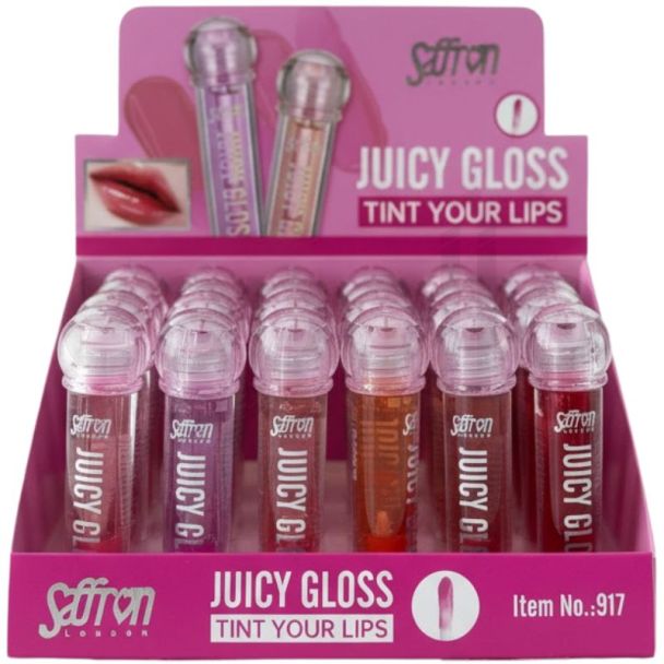 Saffron Tint Lip Gloss - Juicy Gloss (Assorted) 
