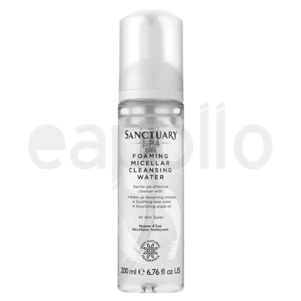 Wholesale Sanctuary Spa Foaming Micellar Cleansing Water 200ml 