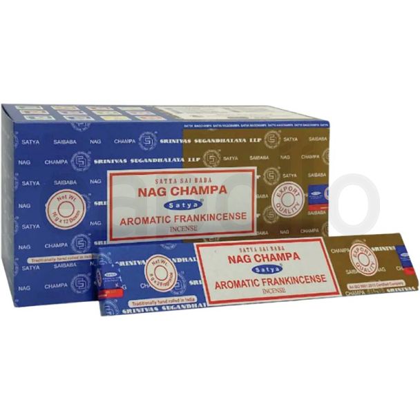 Satya Combo Incense Sticks – Nag Champa and Aromatic Frankincense