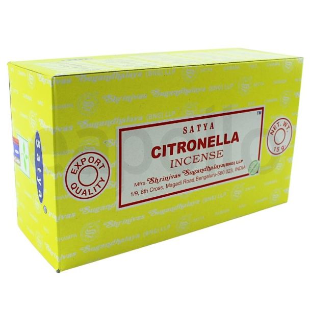 Satya Incense Sticks - Citronella 