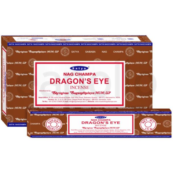 Satya Nag Champa Incense Sticks - Dragon's Eye