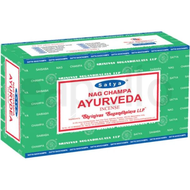 Satya Incense Sticks – Ayurveda