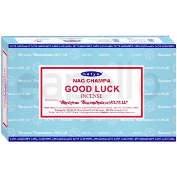 Satya Nag Champa Incense Sticks - Good Luck