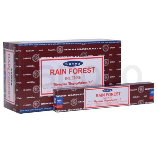 Satya Rain Forest Incense Sticks (12 x 15g)
