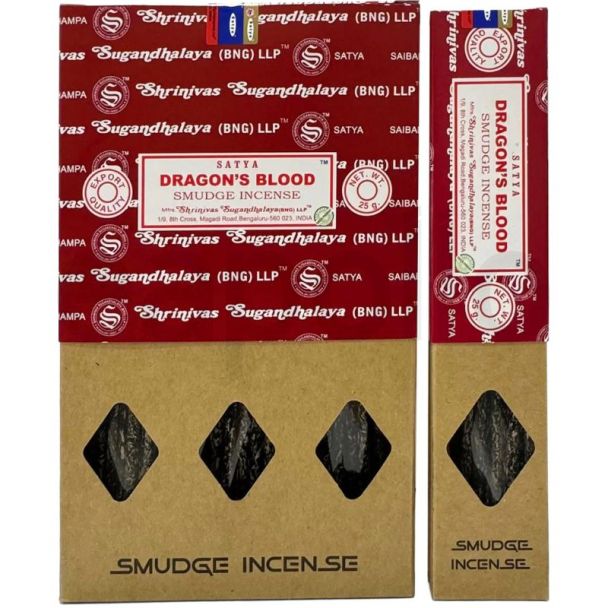 Satya Smudge Incense – Dragon Blood 
