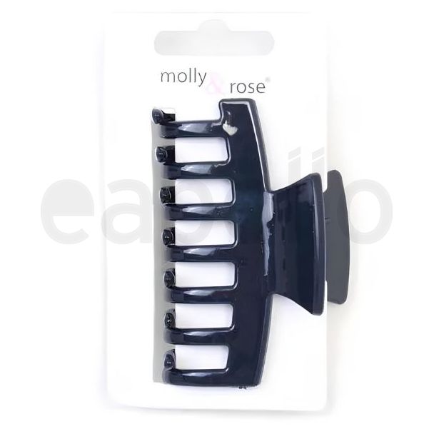 Sausage Shape Angular Hair Clamps - Assorted - 7cm