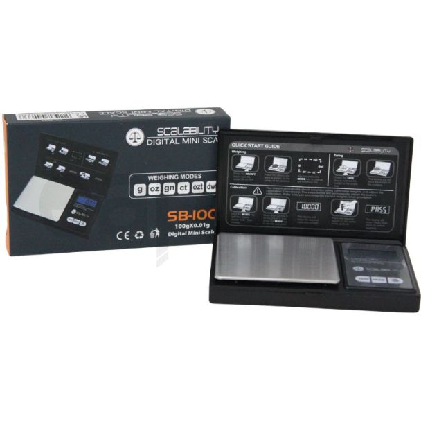 Scalability Digital Mini Pocket Scale - SB-100 (100g x 0.01g)
