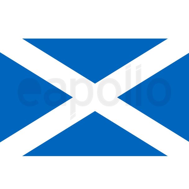 Scotland Flag (St. Andrew's Cross) - 5ft x 3ft 