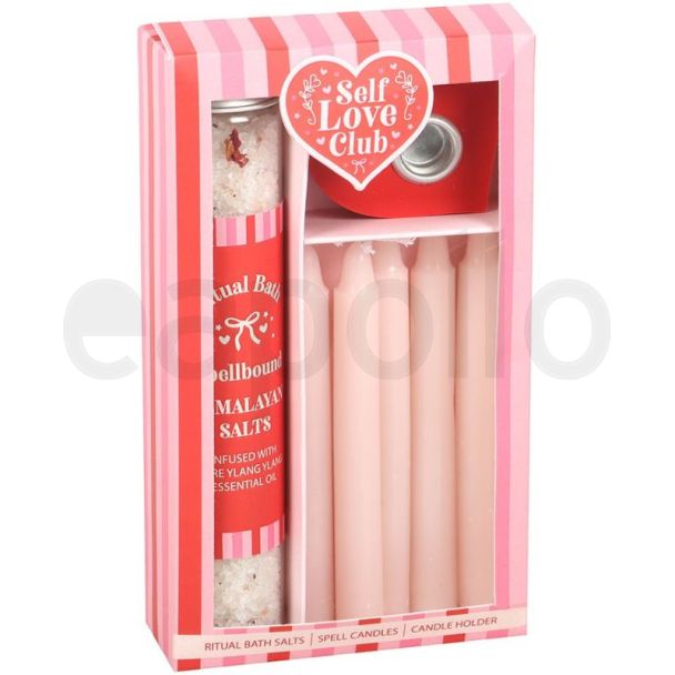 Self Love Club Ritual Bath Kit with Spell Candles