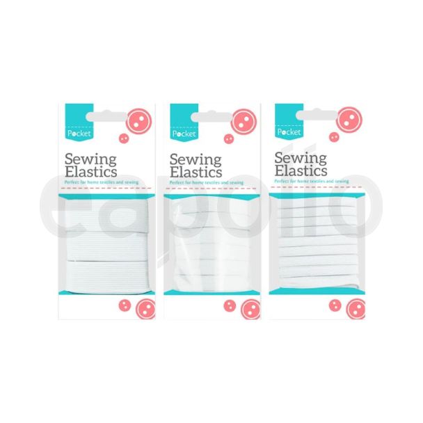 Sewing Elastics - Multi Pack (Assorted Size)
