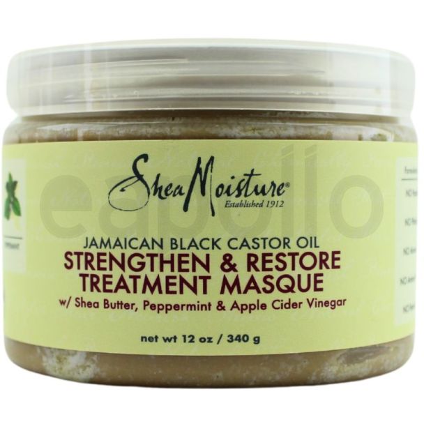 Shea Moisture Jamaican Black Castor Oil Strengthen & Restore Treatment Mask - 340g