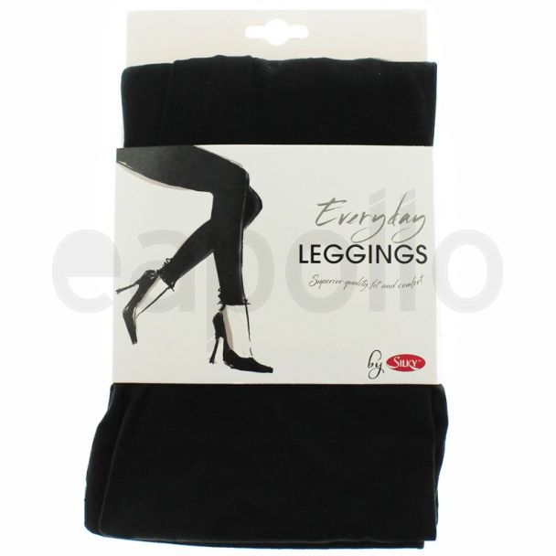 Silky Ladies Everyday Leggings - Black (XLarge)