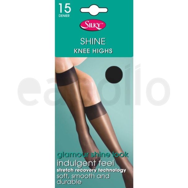Silky's 15 Denier Super Shine Knee Highs - One Size