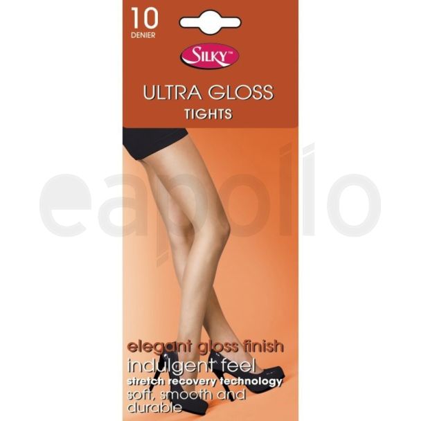 Silky's 10 Denier Ultra Gloss Tights - Medium