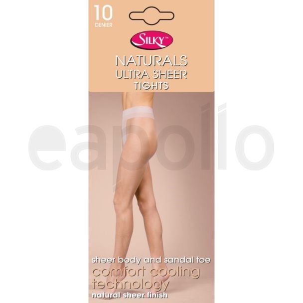 Silky's 10 Denier Ultra Sheer Tights - Large