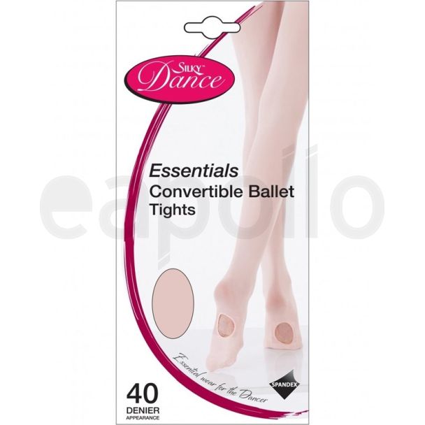 Silky's 40 Denier Essential Convertible Ballet Tights - Theatrical Pink