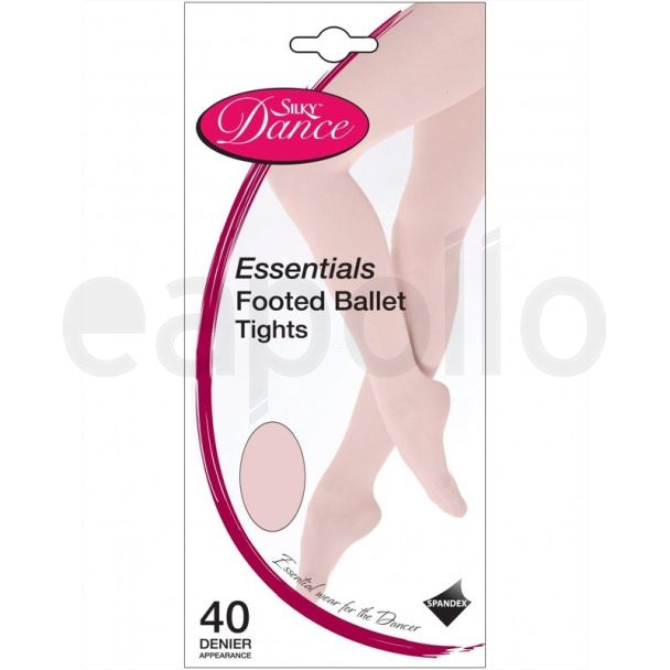Silky's 40 Denier Essential Footed Ballet Tights - Theatrical Pink