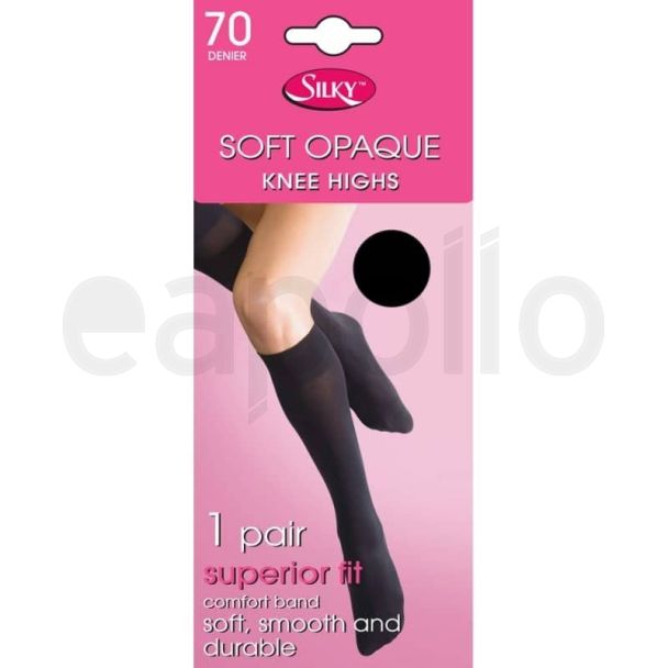 Silky's 70 Denier Luxury Soft Opaque Knee Highs