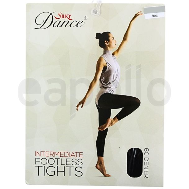 Silky's Adults 60 Denier Intermediate Footless Tights