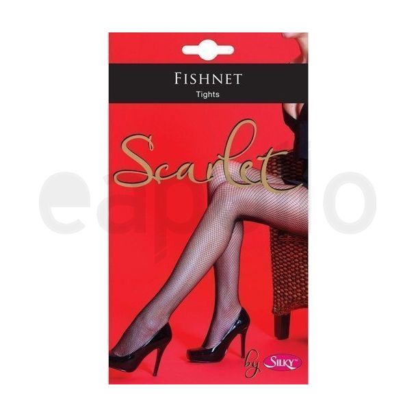 Silky's Fishnet Tights - Black (M)