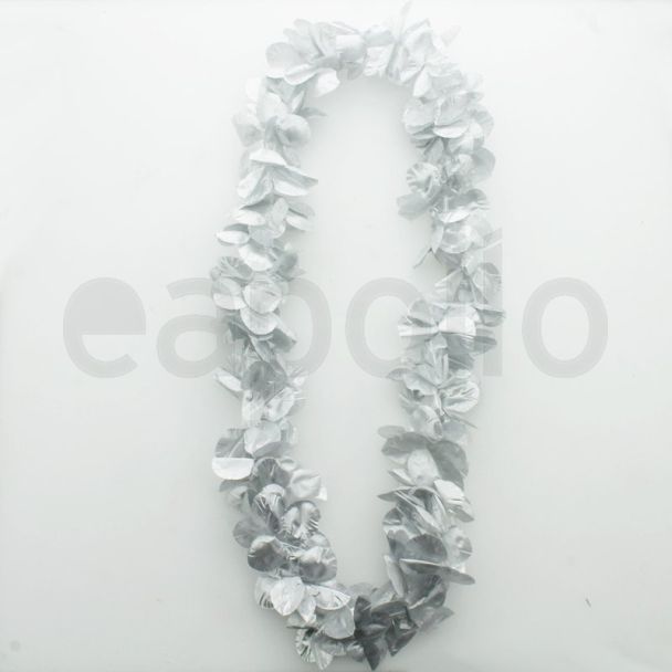 Silver Coloured Flower Petal Garland