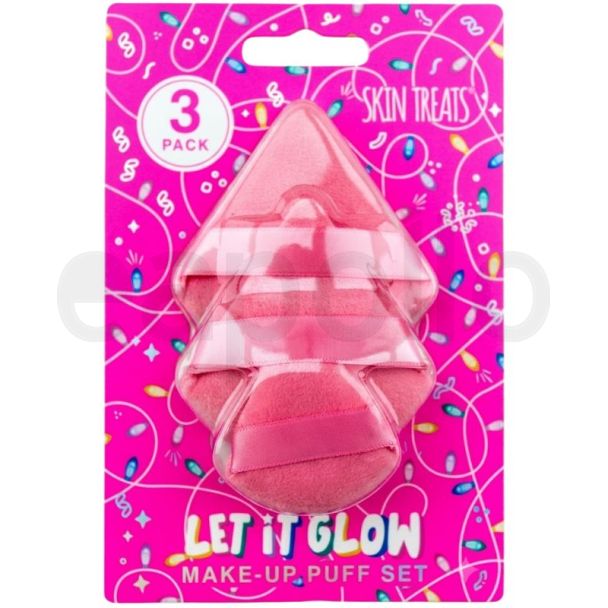 Skin Treats 3pcs Make-up Puff Set - Let It Glow