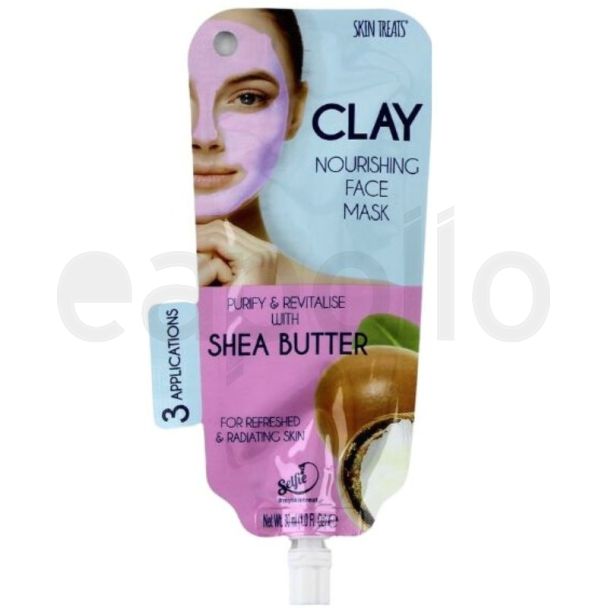 Skin Treats Clay Nourishing Face Mask - Shea Butter 