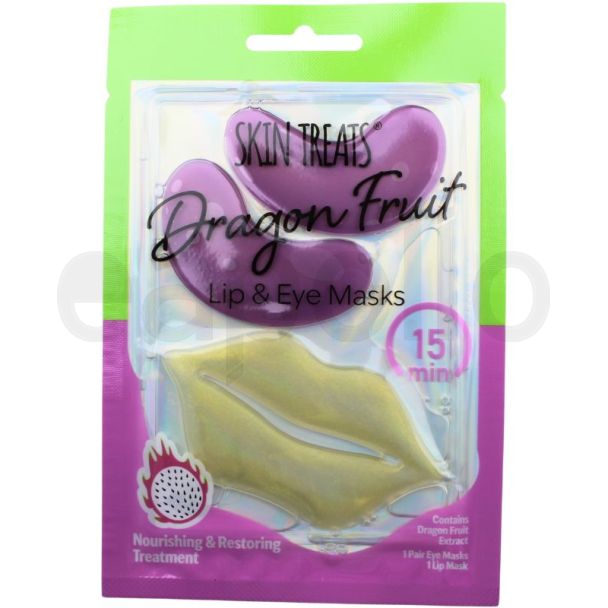 Skin Treats Dragon Fruit Lip & Eye Masks (14.5g)