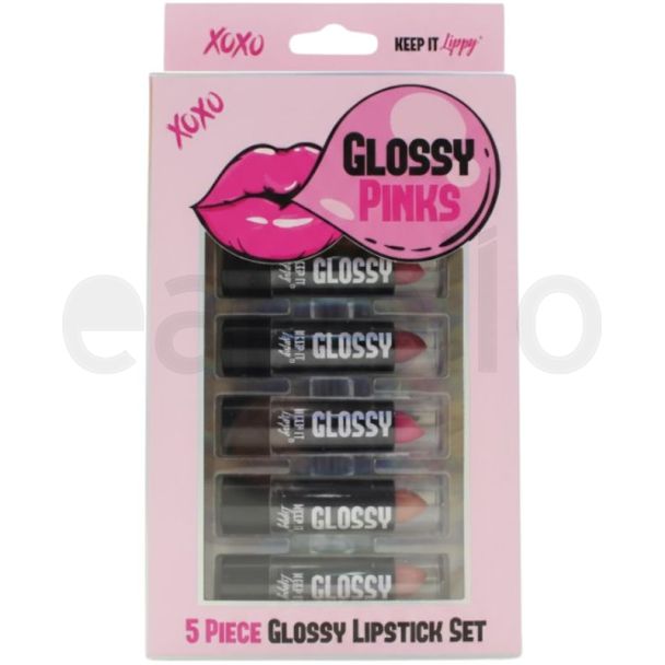 Skin Treats Keep It Lippy 5pcs Lipstick Gift Set - Glossy Pinks