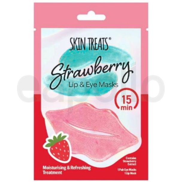 Skin Treats Strawberry Lip & Eye Masks (14.5g)