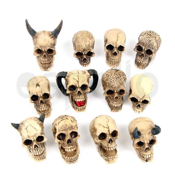 Skull World Figurines - Assorted 