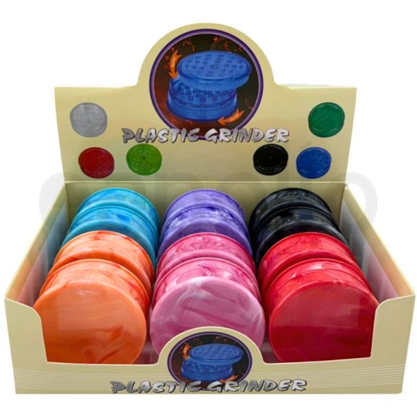 The Smoke Island 3-Part Plastic Handmuller  - Assorted (6 X 2.5cm)