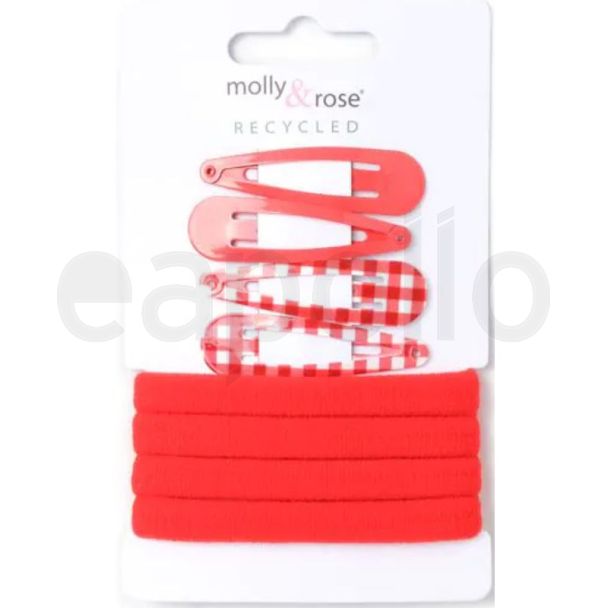 Sleepies And Elastic Set - Red